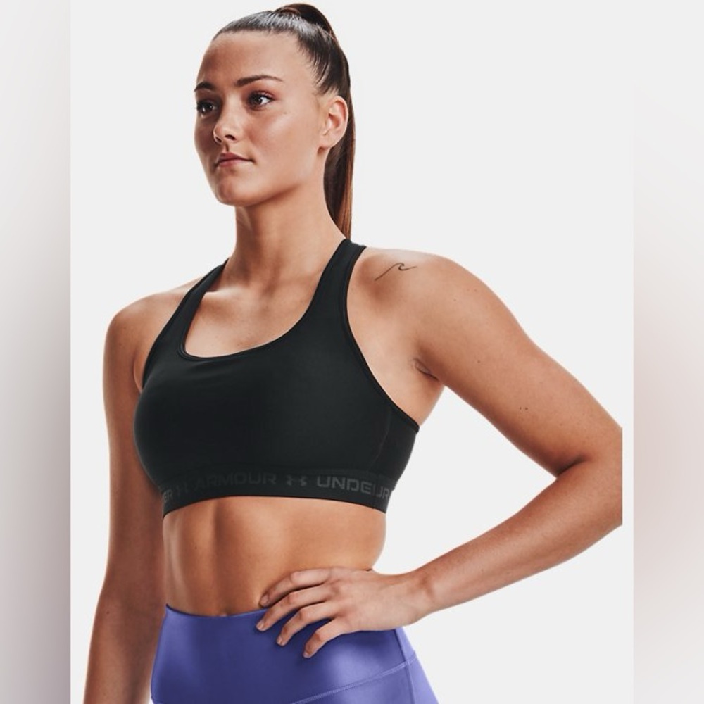 Under Armour Black Sports Bra - Racerback Performance
